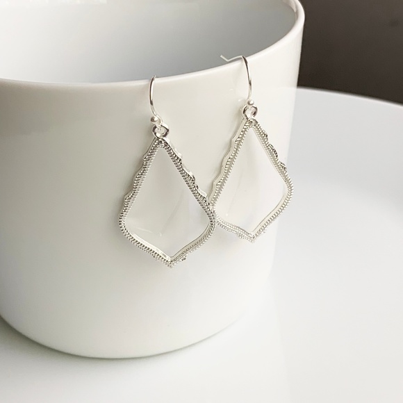 NEW Small Frame Earrings (silver) - Picture 1 of 8